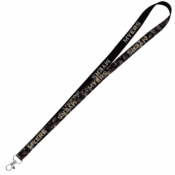 5/8" Satin 4 Color Lanyard