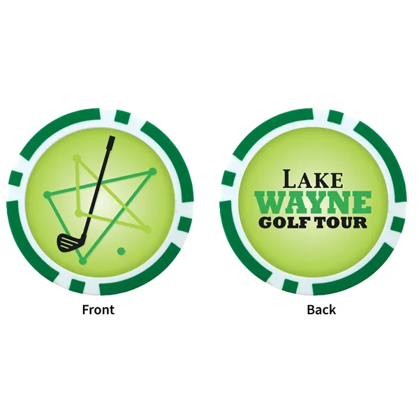 Poker Chip Ball Marker