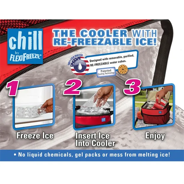 Chill by FlexiFreeze® 6-Can Cooler