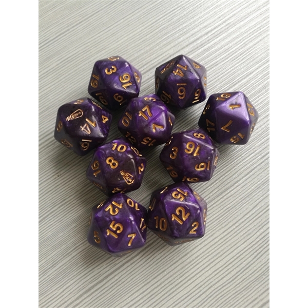20 Sides Custom Game Dice - D20
