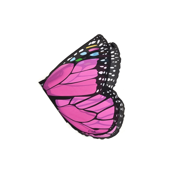 Pink Monarch Butterfly Wings