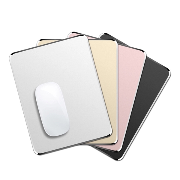 9 3/4" X 6 1/2" Creative Aluminum Mouse Mat Pad Nonslip