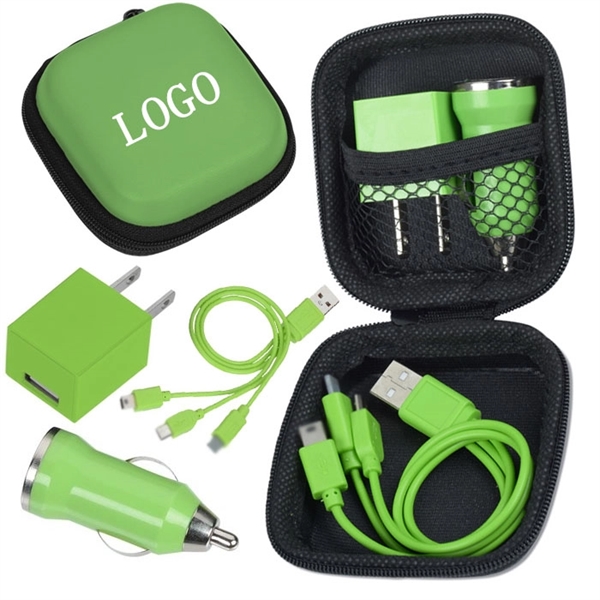 Portable Travel Charging Kit