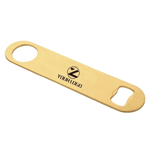 Gold Plated Stainless Steel Bottle Opener
