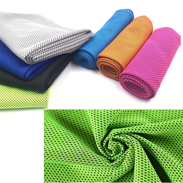 Polyester Exercise Cooling Towels