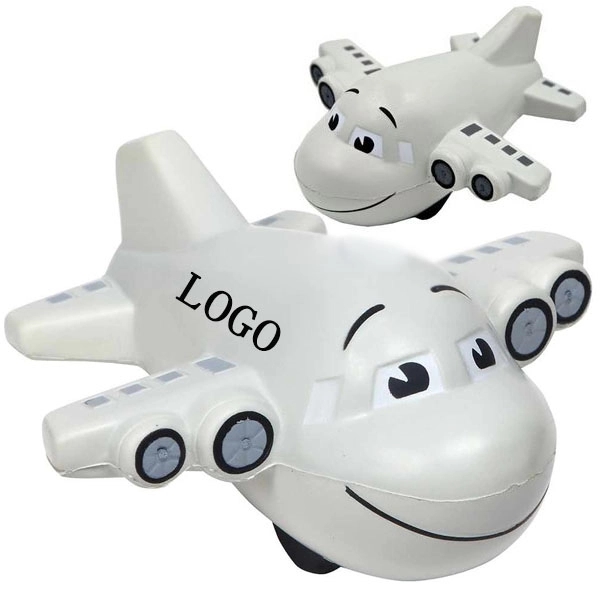 Smiley Airplane Stress Reliever