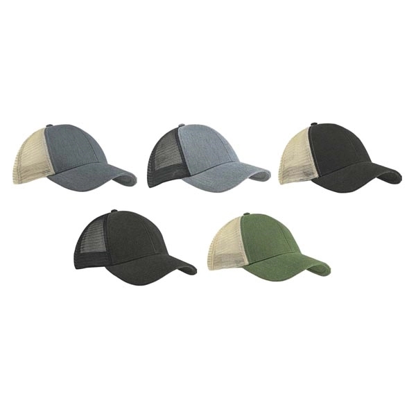 Structured Hemp Trucker Cap