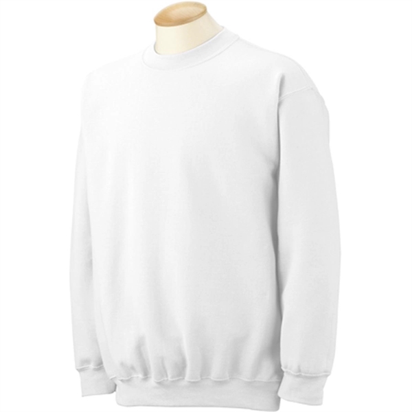 Gildan 7.75 oz 50/50 Fleece Crew - White