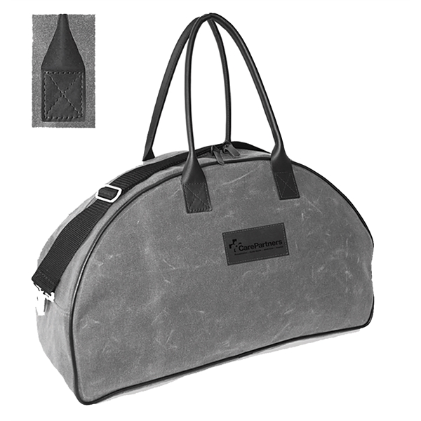 Large Retro Duffle - Waxed Canvas