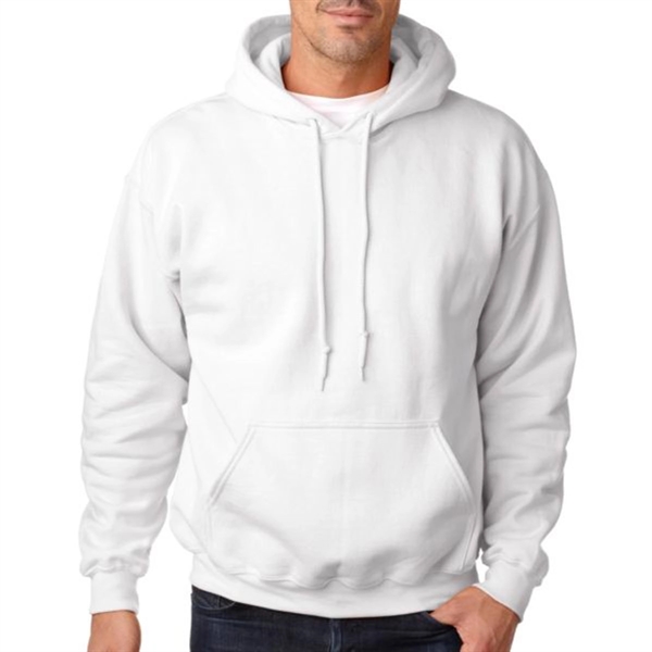 Gildan Adult Heavy Blend Hooded Sweatshirt - White