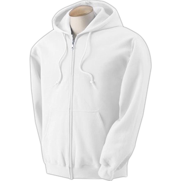 Gildan Heavy Blend Full Zip Hood - White/Neutral