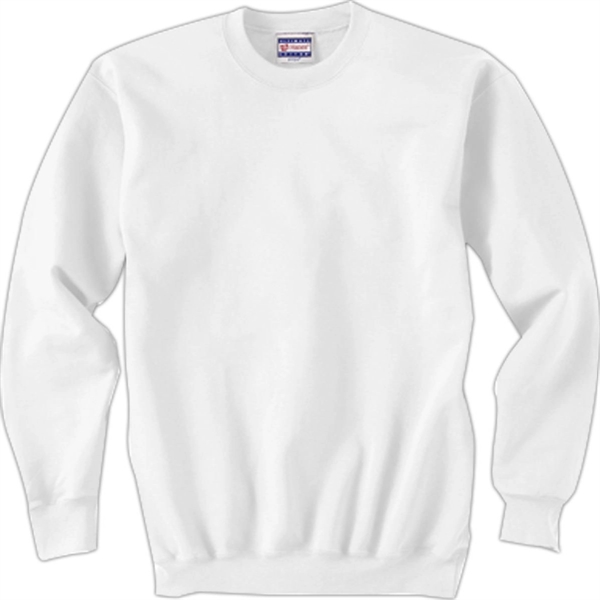 Hanes 90/10 Ultimate Cotton Crew - White/Neutral