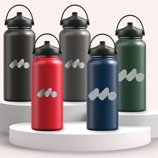 Winner's Circle 32oz Recycled Stainless Bottle W/ Cap Kit