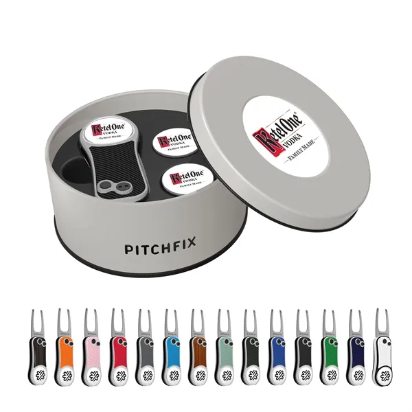 Pitchfix Hybrid Golf Divot Tool in Deluxe Gift Set
