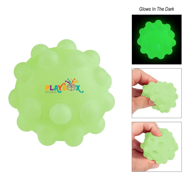 Glow-In-The-Dark Push Pop Ball