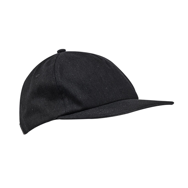 Squatty Herringbone Cap Unstructured