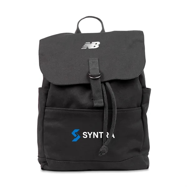 New Balance® Recycled Cotton Canvas Backpack