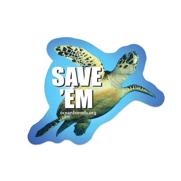 White Vinyl Ultra Removable Adhesive Die Cut Custom Decal