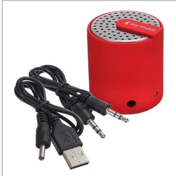 Round Mini Wireless Bluetooth Speaker