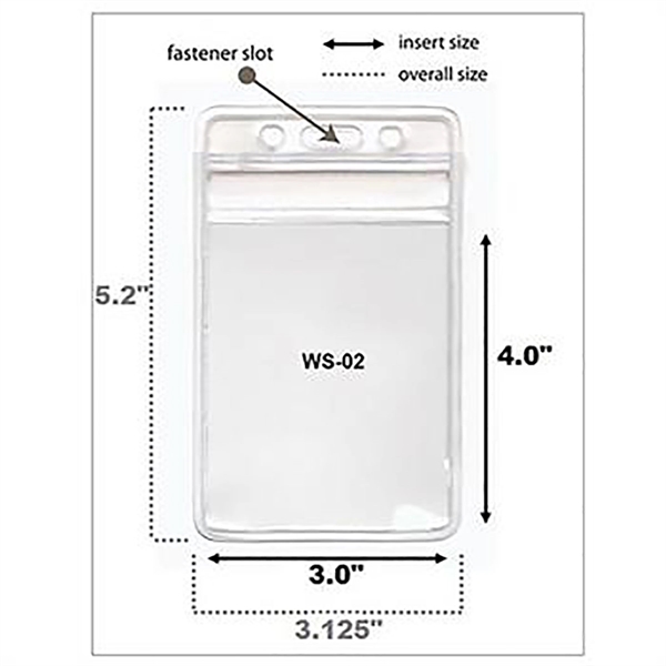 Badge Holder Vertical