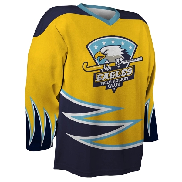 Adult Juice Hockey Jersey With Lace Neck