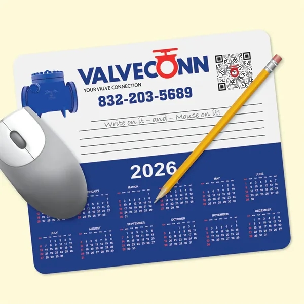 MousePaper® 40 Page - Recycled Note Paper Calendar Mouse Pad