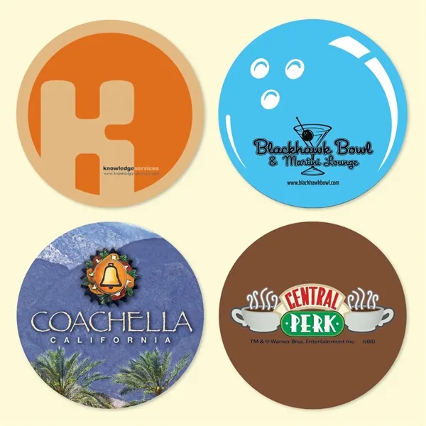 Vynex® DuraTec® 3.6" Round x 1/16" Drink Coaster