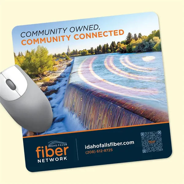 Barely There™ 8" x 8" x .020" Ultra Thin Mouse Pad