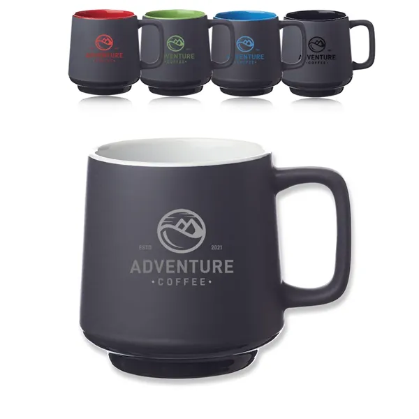 15 oz. Stackable Ceramic Mug