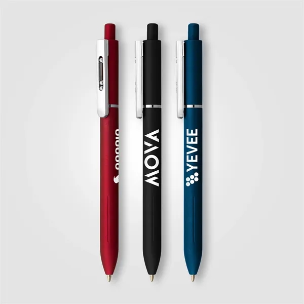 Lark Recycled Plastic Retractable Fidget Clip Pen