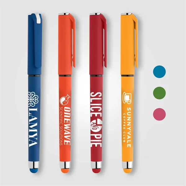 Islander Recycled Plastic Brights Gel Grip Pen