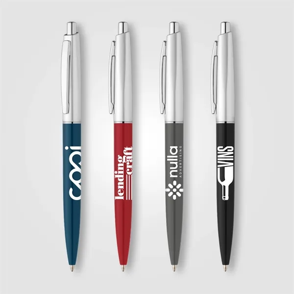 Natori Recycled Plastic Chrome Trim Pen