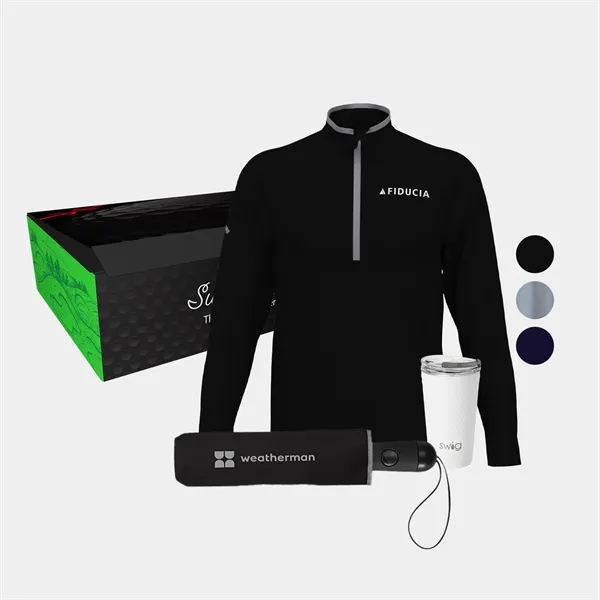 24 oz SWIG® Tumbler,Callaway Pullover & Umbrella Gift Set