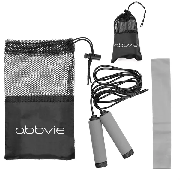 MovePro Jump Rope & Bands Fitness Kit