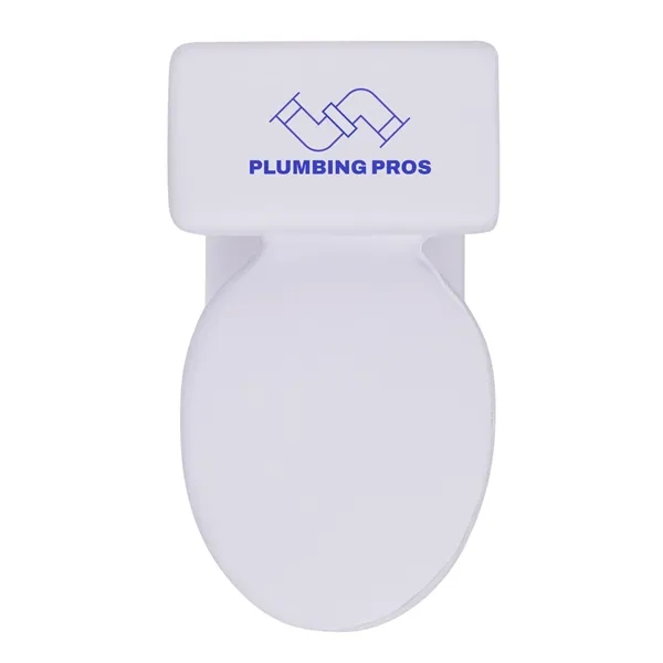 Toilet Shape Stress Ball.