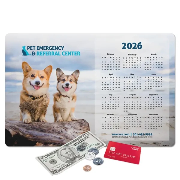 Heavy Duty Calendar Counter Mat-10" x 15" x 1/8"