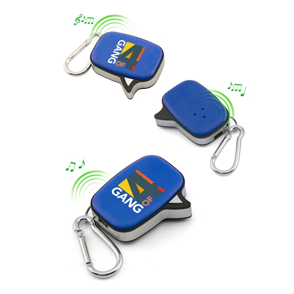 Travel Talking Bubble with Carabiner