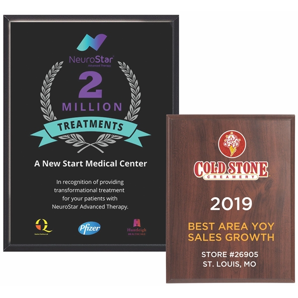 4.25" x 6" Full Color Direct Print Plaque