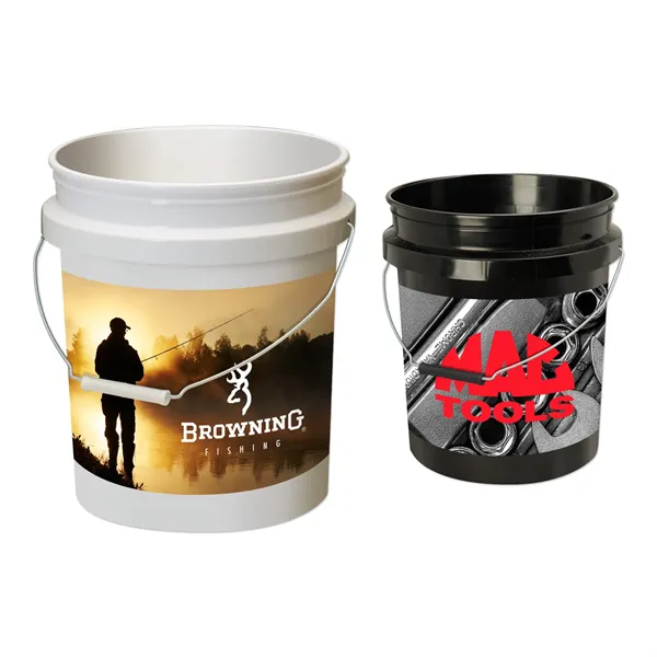5 Gallon Custom Metal Handle Bucket
