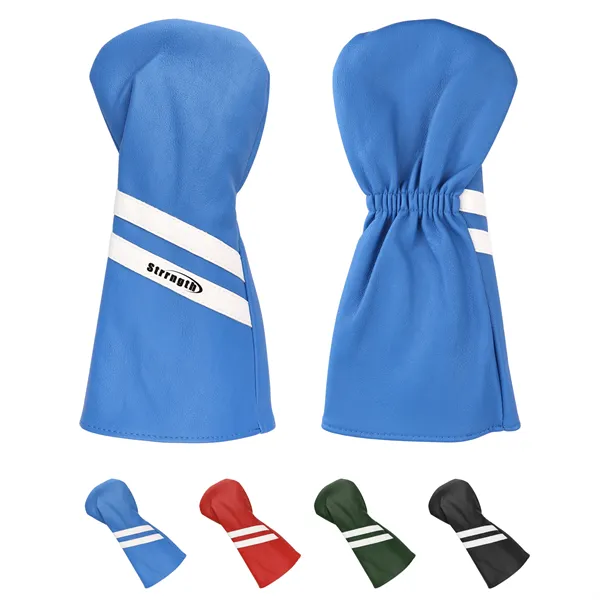Custom PU Leather Golf Head Cover Wood Driver Headcovers