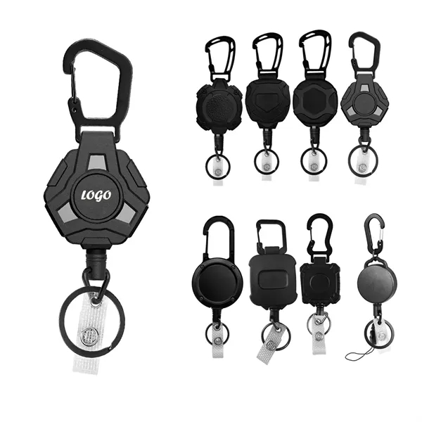 Mutimer Keychain Multitool Retractable Keychain
