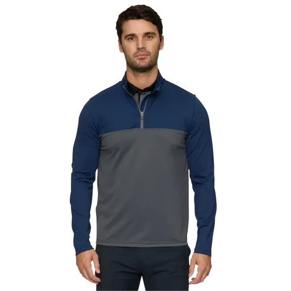Flag & Anthem Men's Journey Performance Blocked 1/4 Zip Mock