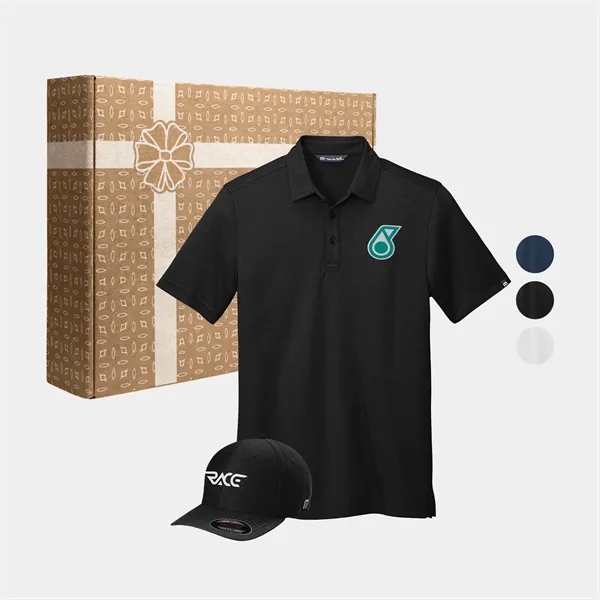 TravisMathew Performance Polo & Flexback Structured Cap Gift