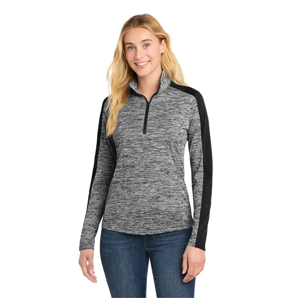 Sport-Tek Women's PosiCharge Electric Heather Colorblock ...