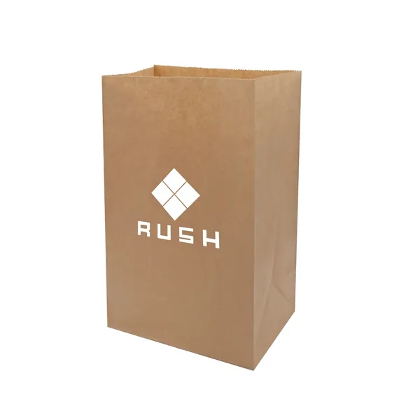 Disposable Bread Bag Kraft Paper Lunch Bags12.6"x7"x4.3"