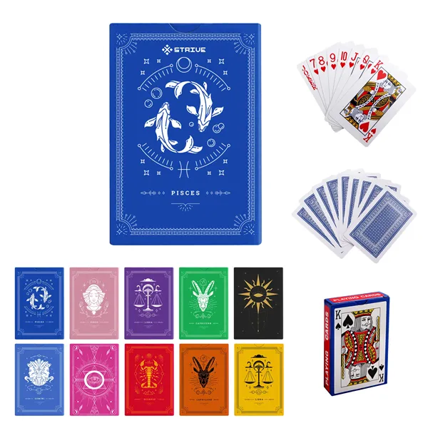 Full Color Custom Case&Poker Back Standard Playing Cards