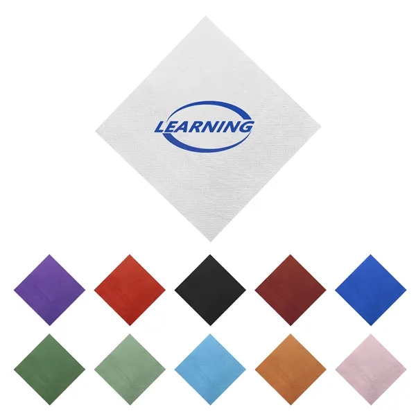 2 Ply Disposable Beverage Napkins For Party 10"x10"