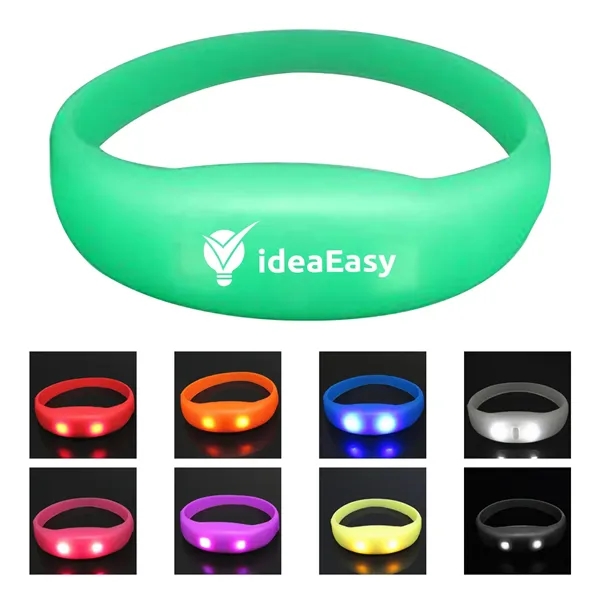 Sound Activated Glow Led Silicone Bracelet