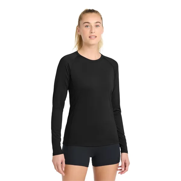 Sport-Tek Women's Long Sleeve Rashguard Tee.