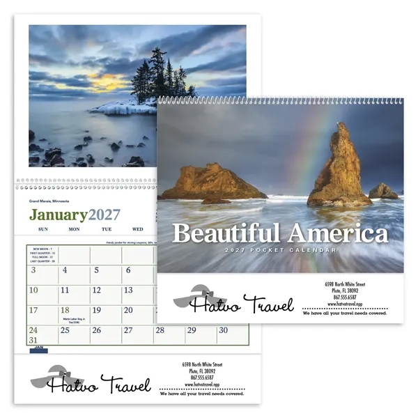 Triumph® Calendars Beautiful America Pocket Calendar